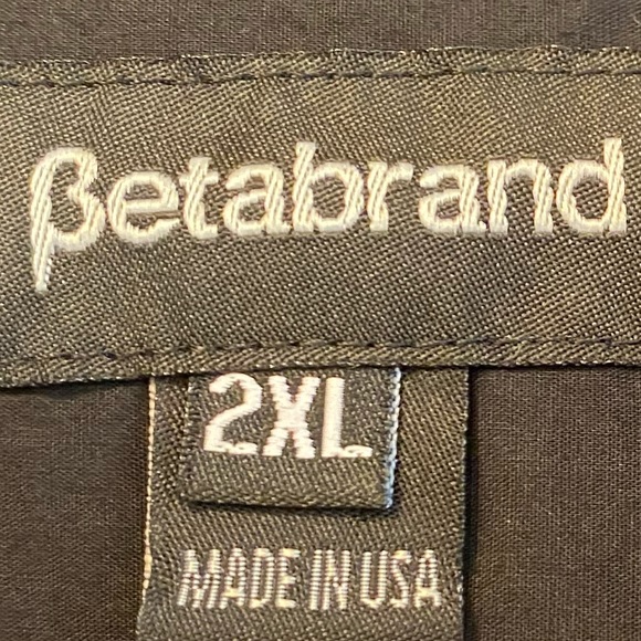 Betabrand Work It Button Up Dress Shirt Blouse - Picture 13 of 13